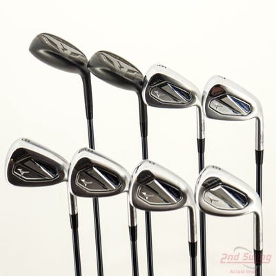 Mizuno JPX 925 Hot Metal HL Combo Iron Set 4H 5H 6-PW GW UST Mamiya Recoil Dart ESX 460 F2 Graphite Senior Right Handed STD