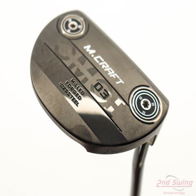 Mint Mizuno OMOI Type III Black Putter Steel Right Handed 35.0in