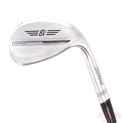 Titleist Vokey SM10 Tour Chrome Wedge Lob LW 60° 12 Deg Bounce D Grind Stock Steel Shaft Steel Wedge Flex Right Handed 35.0in