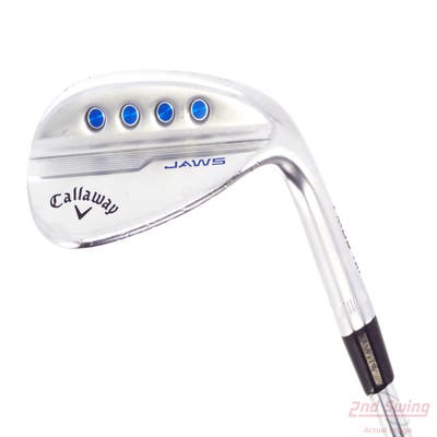 Callaway Jaws MD5 Platinum Chrome Wedge Lob LW 58° 12 Deg Bounce W Grind Stock Steel Shaft Steel Wedge Flex Right Handed 34.75in