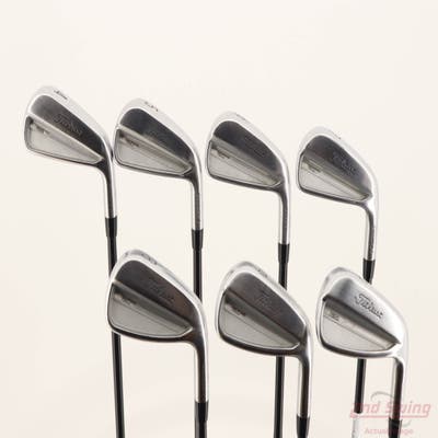 Titleist 2023 T150 Iron Set 4-PW True Temper AMT White X100 Steel X-Stiff Right Handed +1"