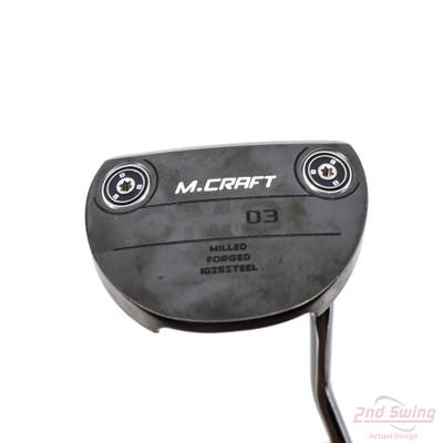 Mizuno OMOI Type III Black Putter Steel Right Handed 35.0in