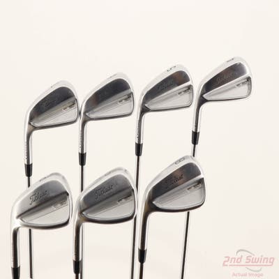 Titleist 2023 T150 Iron Set 4-PW Project X LZ 6.0 Steel Stiff Left Handed +1/4"