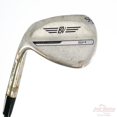 Titleist Vokey SM10 Raw Wedge Sand SW 56° 8 Deg Bounce M Grind Dynamic Gold Mid 115 Steel Stiff Left Handed 35.0in