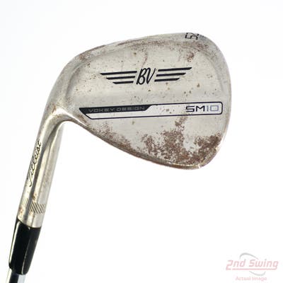 Titleist Vokey SM10 Raw Wedge Gap GW 52° 8 Deg Bounce F Grind Dynamic Gold Mid 115 Steel Stiff Left Handed 35.5in