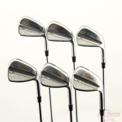 Titleist 2023 T100 Iron Set 5-PW Dynamic Gold Tour Issue S400 Steel Stiff Right Handed +1/4"