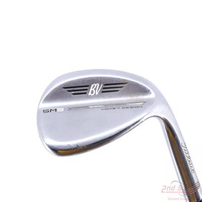 Titleist Vokey SM9 Tour Chrome Wedge Lob LW 58° 10 Deg Bounce S Grind Titleist Vokey BV Steel Wedge Flex Right Handed 35.75in