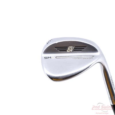 Titleist Vokey SM9 Tour Chrome Wedge Lob LW 58° 8 Deg Bounce M Grind Titleist Vokey BV Steel Wedge Flex Right Handed 35.0in
