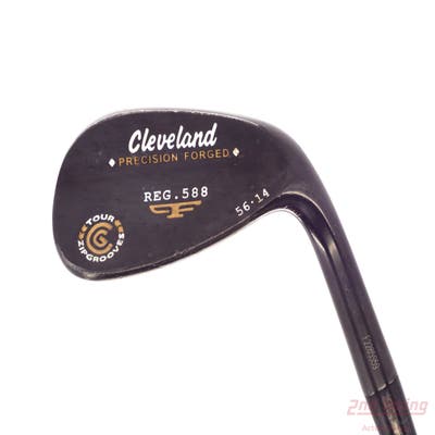 Cleveland 2012 588 Black Pearl Wedge Sand SW 56° 14 Deg Bounce True Temper Tour Concept Steel Wedge Flex Right Handed 36.25in
