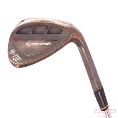 TaylorMade HI-TOE RAW Wedge Lob LW 58° 10 Deg Bounce True Temper Dynamic Gold Spinner Tour Issue Steel Wedge Flex Right Handed 36.25in