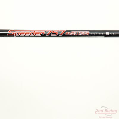 Used W/ TaylorMade RH Adapter Fujikura Motore Speeder Evolution 757TS Driver Shaft Stiff 44.0in