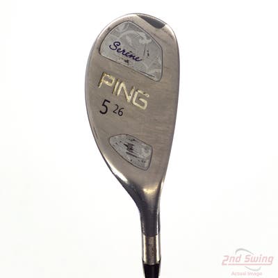 Ping Serene Hybrid 5 Hybrid 26° Ping ULT 210 Ladies Lite Graphite Ladies Right Handed 38.5in