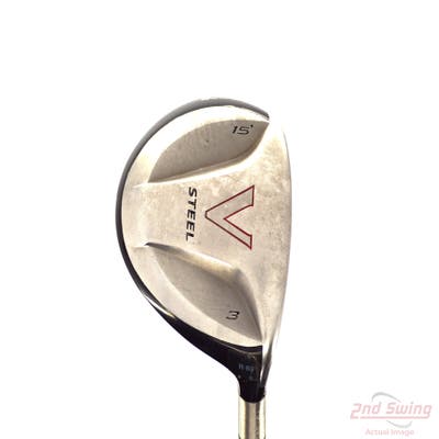 TaylorMade V Steel Fairway Wood 3 Wood 3W 15° TM M.A.S.2 Graphite Regular Right Handed 43.0in