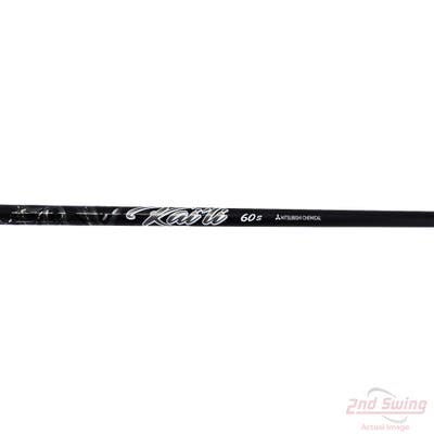 Used W/ TaylorMade RH Adapter Mitsubishi Rayon Kai'li White DarkWave 60 Driver Shaft Stiff 44.5in
