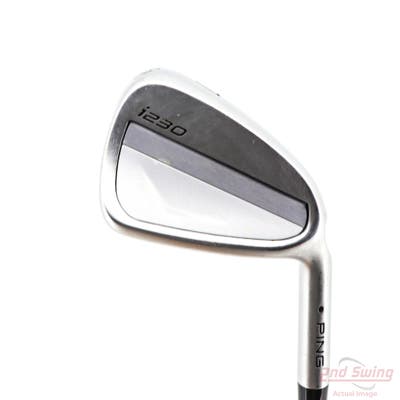 Ping i230 Single Iron 7 Iron True Temper Dynamic Gold 105 Steel Stiff Right Handed Black Dot 37.25in