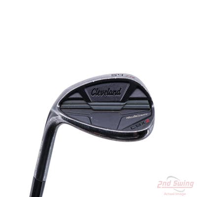 Cleveland CBX 2 Black Satin Wedge Sand SW 54° 12 Deg Bounce Dynamic Gold Spinner TI Steel Wedge Flex Left Handed 35.25in