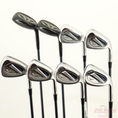 Mizuno JPX 925 Hot Metal HL Combo Iron Set 5H 6H 7-PW GW SW UST Mamiya Recoil Dart ESX 450 F1 Graphite Ladies Right Handed -1/2"