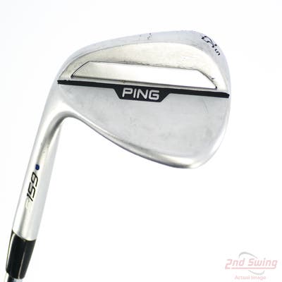 Ping s159 Chrome Wedge Gap GW 52° 12 Deg Bounce S Grind FST KBS Tour 120 Steel Stiff Left Handed Blue Dot 35.5in