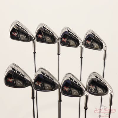 Callaway Razr X NG Iron Set 4-PW AW Callaway X Steel Graphite Uniflex Right Handed STD