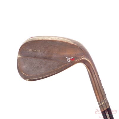 TaylorMade Milled Grind 4 Copper Wedge Lob LW 60° 10 Deg Bounce SB FST KBS Tour Steel Stiff Right Handed 35.0in