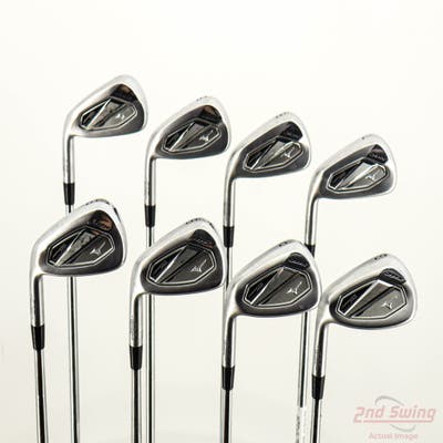 Mizuno JPX 925 Hot Metal Pro Iron Set 4-PW GW True Temper Dynamic Gold 105 Steel Stiff Left Handed -1/4"