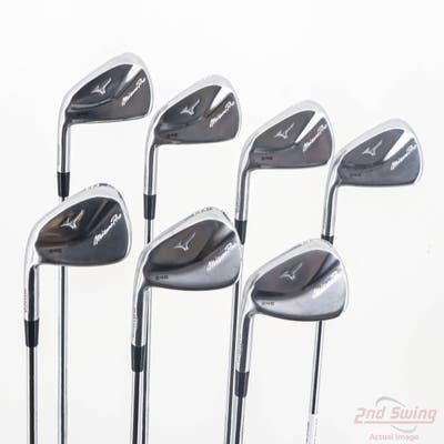 Mizuno Pro 245 Iron Set 4-PW True Temper Dynamic Gold Mid 115 S300 Steel Stiff Left Handed +1/4"