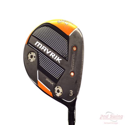 Callaway Mavrik Max Fairway Wood 3 Wood 3W Aldila Rogue White 130 MSI 80 Graphite Stiff Right Handed 42.75in