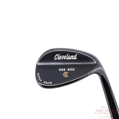 Cleveland 588 RTX Black Pearl Wedge Lob LW 60° 12 Deg Bounce True Temper Dynamic Gold Steel Wedge Flex Right Handed 35.25in