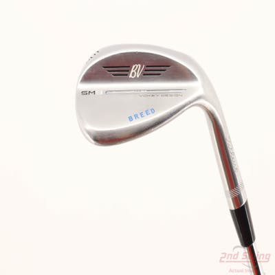 Titleist Vokey SM9 Tour Chrome Wedge Lob LW 58° 12 Deg Bounce D Grind Titleist Vokey BV Steel Wedge Flex Right Handed 35.0in