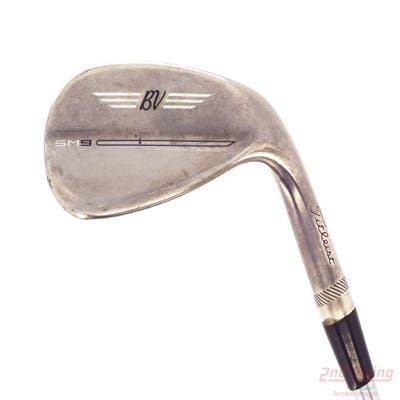 Titleist Vokey SM9 Brushed Steel Wedge Sand SW 54° 14 Deg Bounce F Grind True Temper AMT White S400 Steel Stiff Right Handed 35.0in