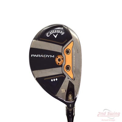 Callaway Paradym Triple Diamond Fairway Wood 5 Wood 5W 18° Mitsubishi Kai'li White 70 Graphite Stiff Right Handed 42.5in