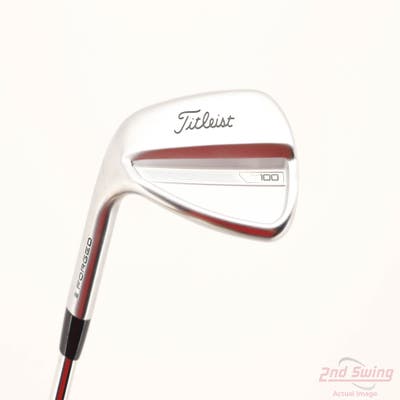 Mint Titleist 2023 T100 Single Iron Pitching Wedge PW 46° True Temper AMT Tour White Steel Stiff Left Handed 36.0in