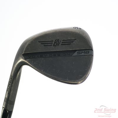 Titleist Vokey SM8 Jet Black Wedge Sand SW 54° 14 Deg Bounce F Grind Titleist Vokey BV Steel Wedge Flex Left Handed 35.0in