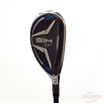 TaylorMade SIM MAX Hybrid 4 Hybrid 22° Fujikura Ventus Blue 6 Graphite Regular Right Handed 40.5in