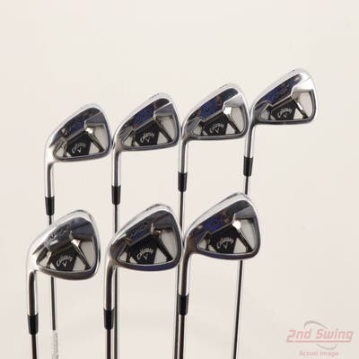 Callaway Apex 21 Iron Set 4-PW Dynamic Gold Tour Issue X100 Steel X-Stiff Left Handed STD
