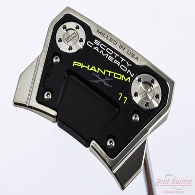 Mint Titleist Scotty Cameron Phantom X 11 Putter Steel Right Handed 33.0in