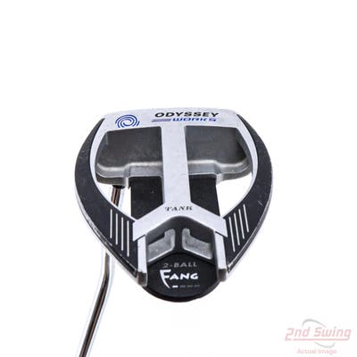 Odyssey Works 2-Ball Fang Tank Lined Putter Steel Left Handed 39.0in