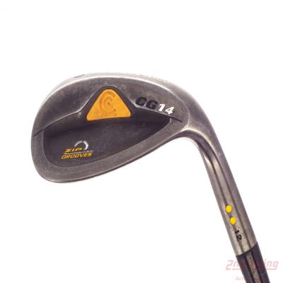 Cleveland CG14 Gunmetal Wedge Lob LW 60° Stock Steel Shaft Steel Wedge Flex Right Handed 35.75in