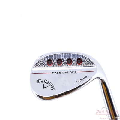 Callaway Mack Daddy 4 Chrome Wedge Sand SW 56° 8 Deg Bounce C Grind Project X Rifle 6.5 Steel X-Stiff Right Handed 36.0in