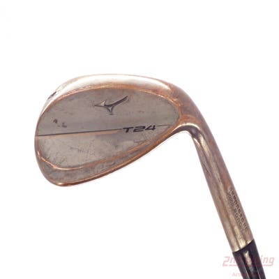 Mizuno T24 Denim Copper Wedge Sand SW 56° 8 Deg Bounce V Grind Dynamic Gold Mid 100 Steel Stiff Right Handed 35.0in