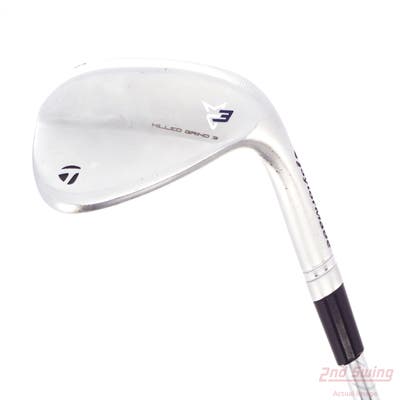 TaylorMade Milled Grind 3 Raw Chrome Wedge Sand SW 56° 12 Deg Bounce SB Dynamic Gold Tour Issue S200 Steel Stiff Right Handed 35.0in