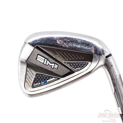 TaylorMade SIM2 MAX Single Iron 6 Iron FST KBS MAX 85 MT Steel Stiff Right Handed 38.0in