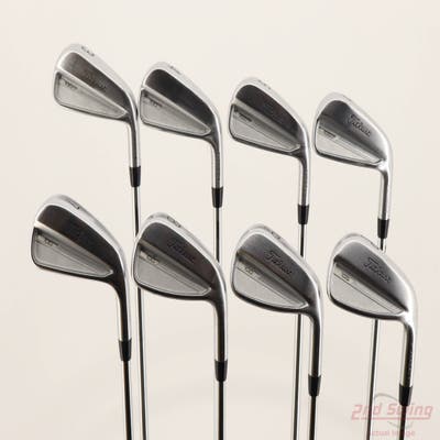 Titleist 2023 T100 Iron Set 3-PW True Temper Dynamic Gold X100 Steel X-Stiff Right Handed +1/4"