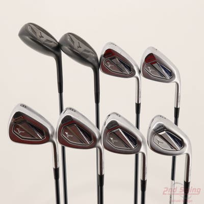 Mizuno JPX 925 Hot Metal HL Combo Iron Set 4H 5H 6-PW GW UST Mamiya Recoil Dart ESX 460 F2 Graphite Senior Right Handed STD
