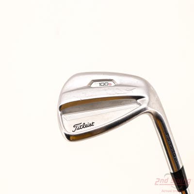 Titleist 2021 T100S Single Iron Pitching Wedge PW 48° Stock Steel Shaft Steel Stiff Right Handed 35.5in