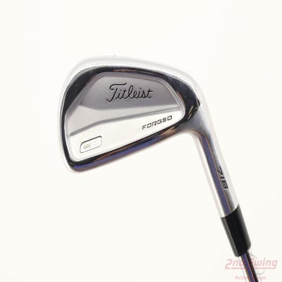 Titleist 718 CB Single Iron 7 Iron Stock Steel Shaft Steel Stiff Right Handed 36.75in
