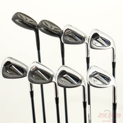 Mizuno JPX 925 Hot Metal HL Combo Iron Set 5H 6H 7-PW GW SW UST Mamiya Recoil Dart ESX 450 F1 Graphite Ladies Right Handed -1/2"