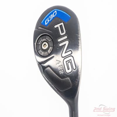 Ping G30 Hybrid 4 Hybrid 22° Ping TFC 419H Graphite Senior Right Handed 39.5in