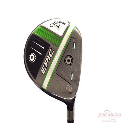 Callaway EPIC Max Fairway Wood 3 Wood 3W UST Mamiya Recoil ES 450 Graphite Regular Right Handed 43.25in