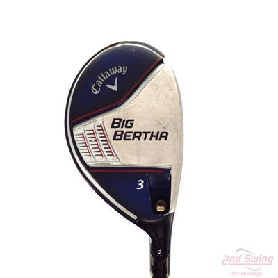 Callaway 2014 Big Bertha Fairway Wood 3 Wood 3W 15° Mitsubishi Bassara E-Series 42 Graphite Senior Right Handed 43.0in